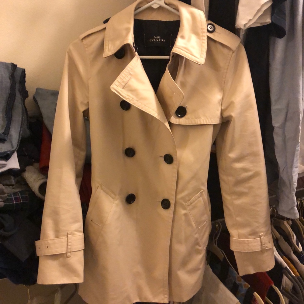 Coach trench coat